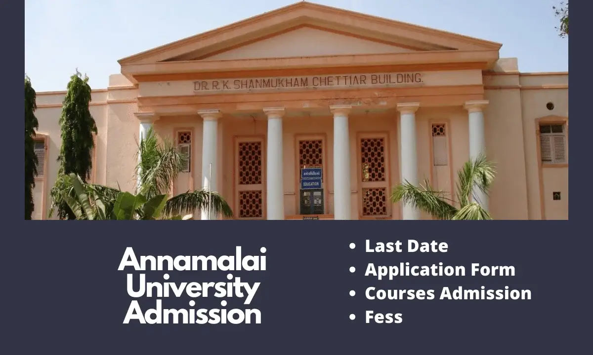 Annamalai University Admission