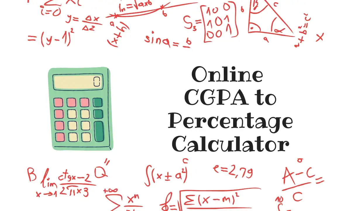 Online CGPA to Percentage Calculator