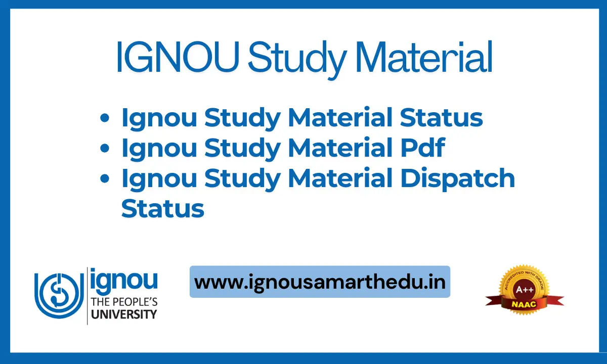 IGNOU Study Material
