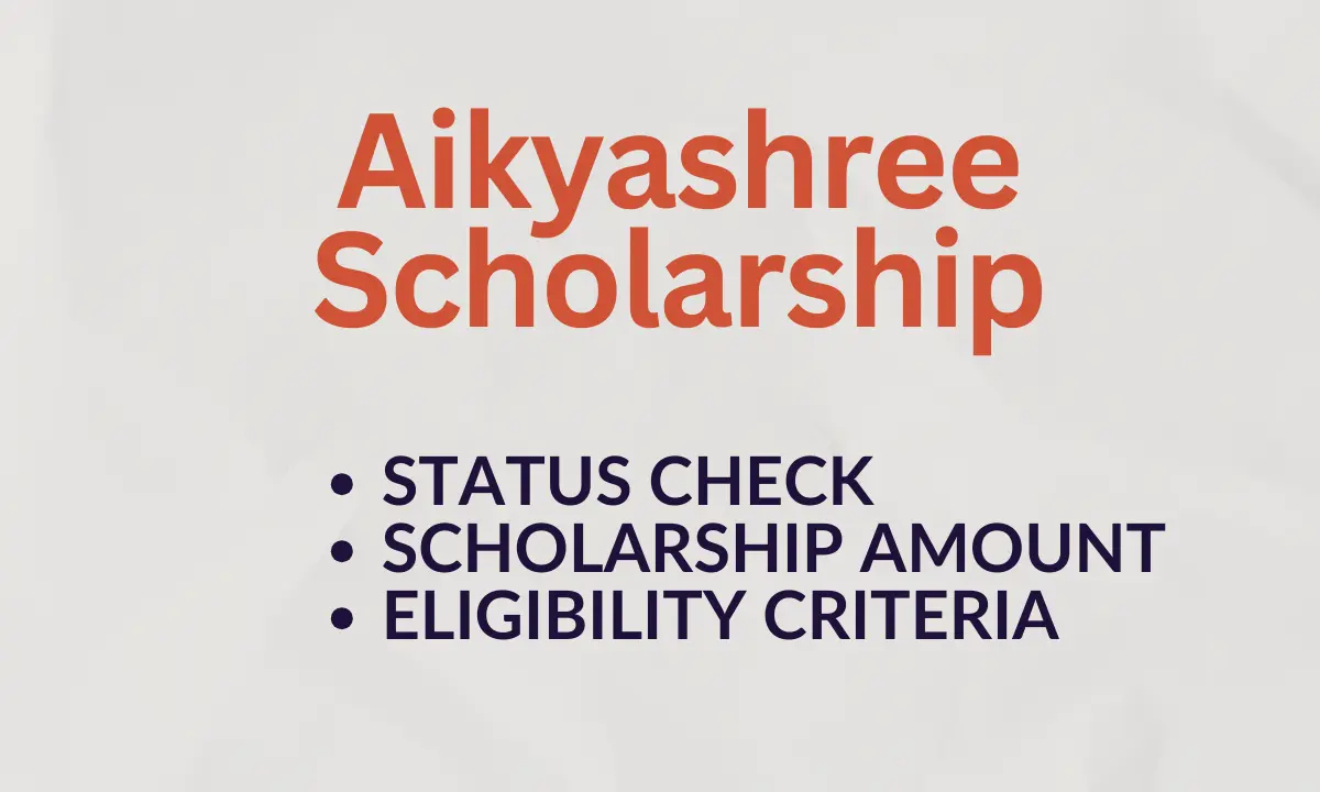 Aikyashree Scholarship